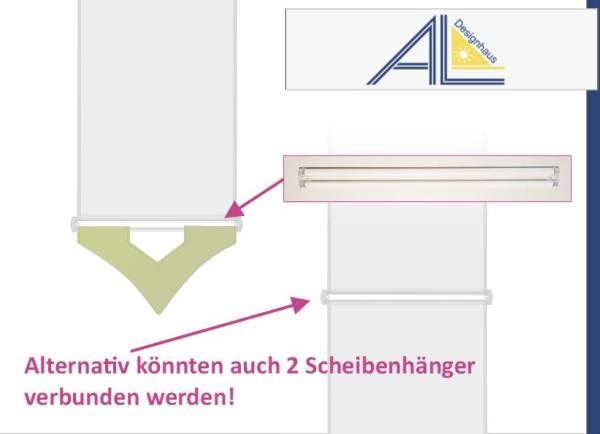Zwischenleiste für Paneelwagen